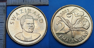 2003 - 2 emalangeni - Svazijsko