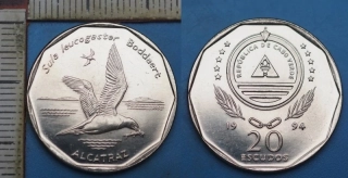 1994 - 20 escudos - Kapverdy, Alcatraz