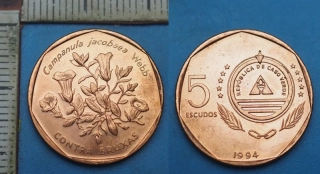1994 - 5 escudos - Kapverdy, Contra Bruxas