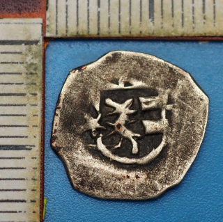 1429-1441 - pfennig se čtyřrázem, stříbro - arcibiskupství Salzburg, Jan II.