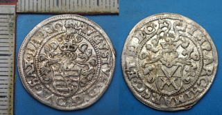 1569 - groš, stříbro - Augustus I., Sasko, pěkný