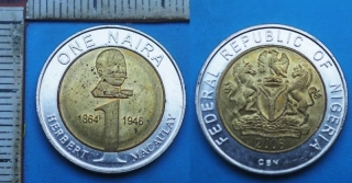 2006 - 1 naira - Nigérie, výroční