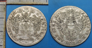 1726 IHL - 8 schilling, stříbro - Svobodné město Hamburg